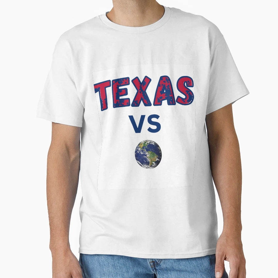 Texas Vs World T-Shirt - Fun Novelty Design Men Women - T-Shirt, Sweatshirt, Hoodie