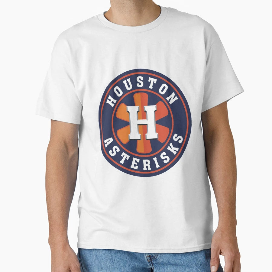 Houston Asterisks Parody Baseball T-Shirt - Casual Everyday Wear Men Women - T-Shirt, Sweatshirt, Hoodie