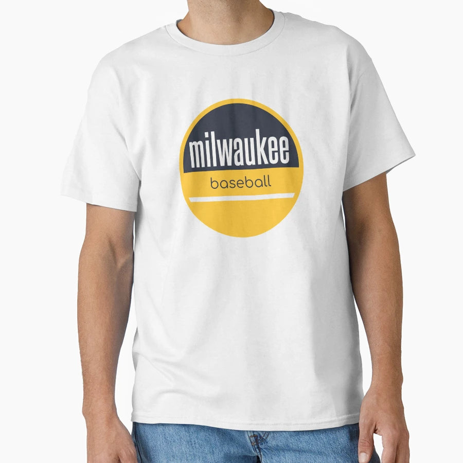 Milwaukee Baseball T-Shirt - Fun Novelty Design Men Women - T-Shirt, Sweatshirt, Hoodie