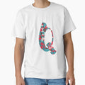 Alphabet Q Polygonal Geometric Letter T-Shirt - Custom Art Print Men Women - T-Shirt, Sweatshirt, Hoodie