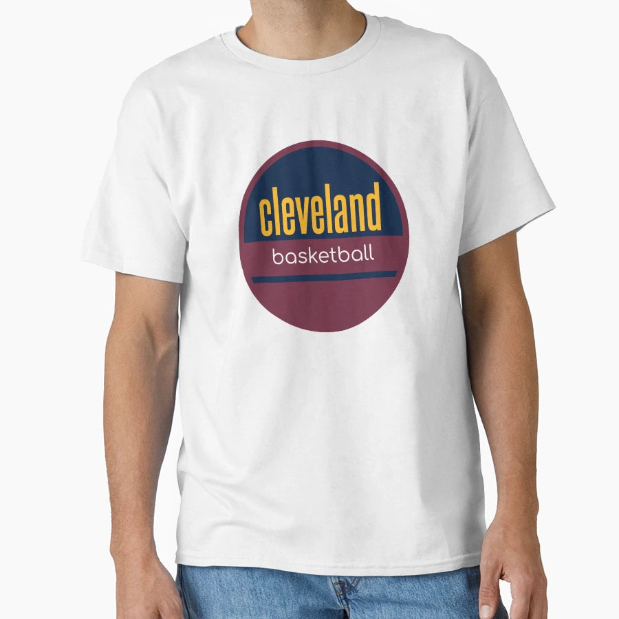 Cleveland Basketball T-Shirt - Custom Art Print Men Women - T-Shirt, Sweatshirt, Hoodie