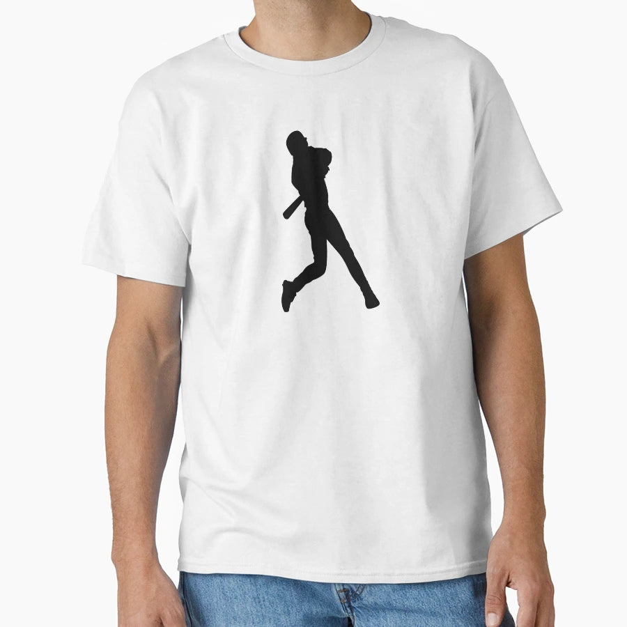 Baseball Player T-Shirt - Minimalist Print for Adults - T-Shirt, Sweatshirt, Hoodie
