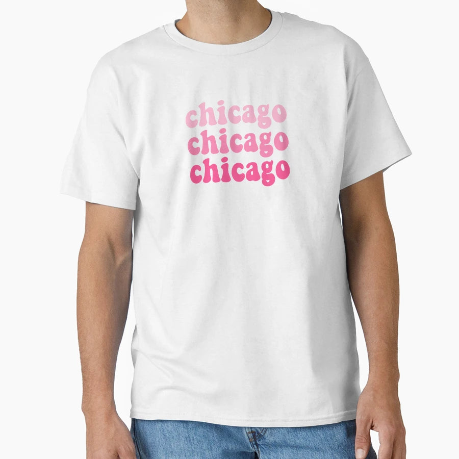 Chicago T-Shirt - Trendy Graphic for Adults - T-Shirt, Sweatshirt, Hoodie