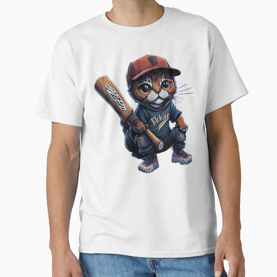 Kitty League All Star Baseball T-Shirt - Casual Everyday Wear for Adults - T-Shirt, Sweatshirt, Hoodie