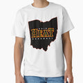 Ohio Heat Baseball T-Shirt - Novelty Apparel for Adults - T-Shirt, Sweatshirt, Hoodie