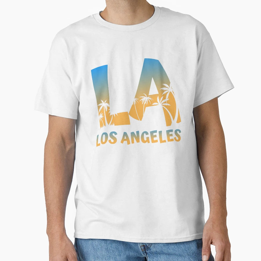 Los Angeles La California Cali Souvenir T-Shirt - Aesthetic Graphic Unisex - T-Shirt, Sweatshirt, Hoodie