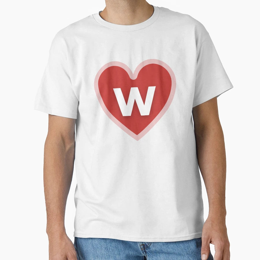 I Heart W T-Shirt - Novelty Apparel Men Women - T-Shirt, Sweatshirt, Hoodie