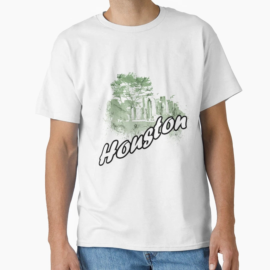 Houston City T-Shirt - Novelty Apparel Men Women - T-Shirt, Sweatshirt, Hoodie