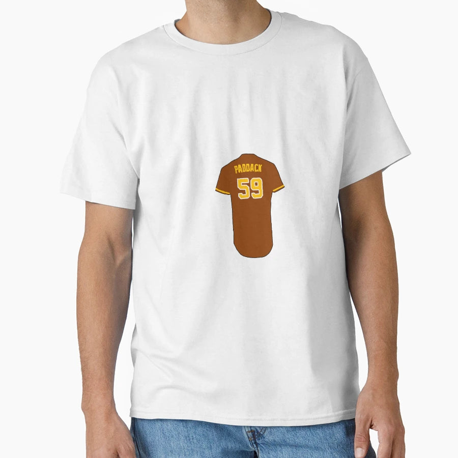 Chris Paddack Jersey T-Shirt - Custom Art Print for Adults - T-Shirt, Sweatshirt, Hoodie