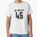 San Francisco 45 T-Shirt - Unique Graphic for Adults - T-Shirt, Sweatshirt, Hoodie