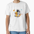 Houston We Have Duck Funny Astronaut T-Shirt - Graphic Print Men Women - T-Shirt, Sweatshirt, Hoodie