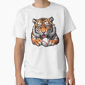 Tiger Baseball Clipart T-Shirt - Graphic Print Men Women - T-Shirt, Sweatshirt, Hoodie