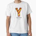 Yankee Navy Alphabet Leather T-Shirt - Unique Graphic Men Women - T-Shirt, Sweatshirt, Hoodie