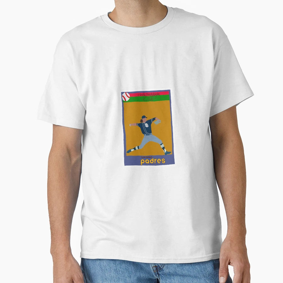 Chris Paddack Baseball Card T-Shirt - Streetwear Style Unisex - T-Shirt, Sweatshirt, Hoodie