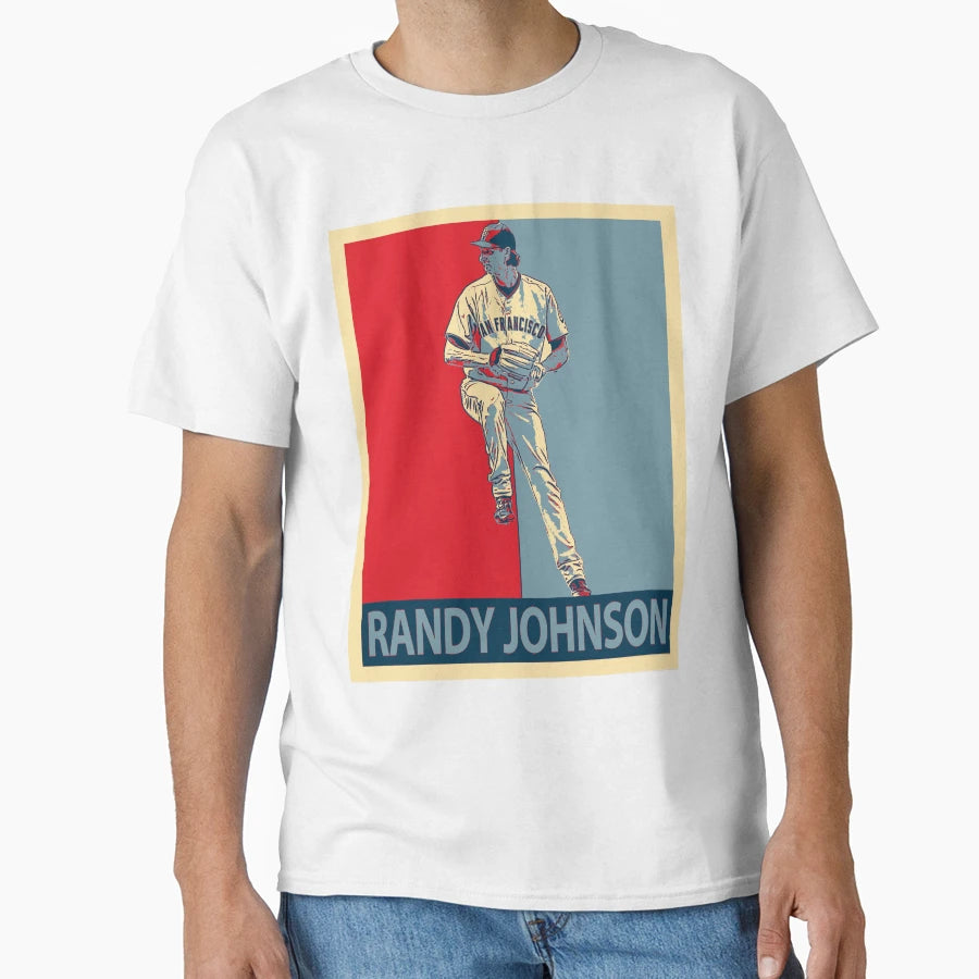 Randy Johnson T-Shirt - Custom Art Print for Adults - T-Shirt, Sweatshirt, Hoodie