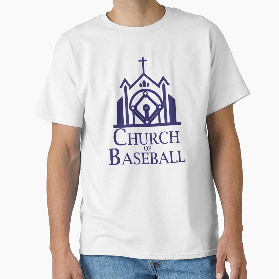 Church Baseball T-Shirt - Fun Novelty Design Men Women - T-Shirt, Sweatshirt, Hoodie