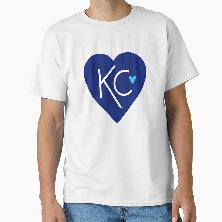 Kc Love Navy Blue T-Shirt - Novelty Apparel for Adults - T-Shirt, Sweatshirt, Hoodie