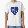 Kc Love Navy Blue T-Shirt - Novelty Apparel for Adults - T-Shirt, Sweatshirt, Hoodie