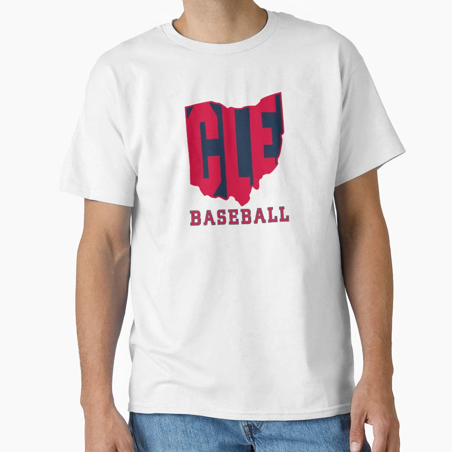 Cle Baseball T-Shirt - Casual Everyday Wear Unisex - T-Shirt, Sweatshirt, Hoodie
