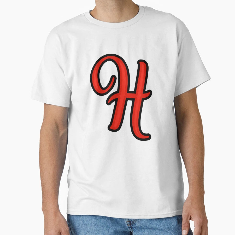 Initial Monogram H T-Shirt - Custom Art Print Unisex - T-Shirt, Sweatshirt, Hoodie