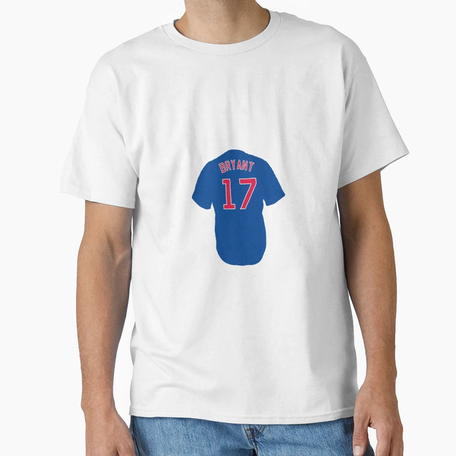 Kris Bryant Jersey T-Shirt - Novelty Apparel for Adults - T-Shirt, Sweatshirt, Hoodie