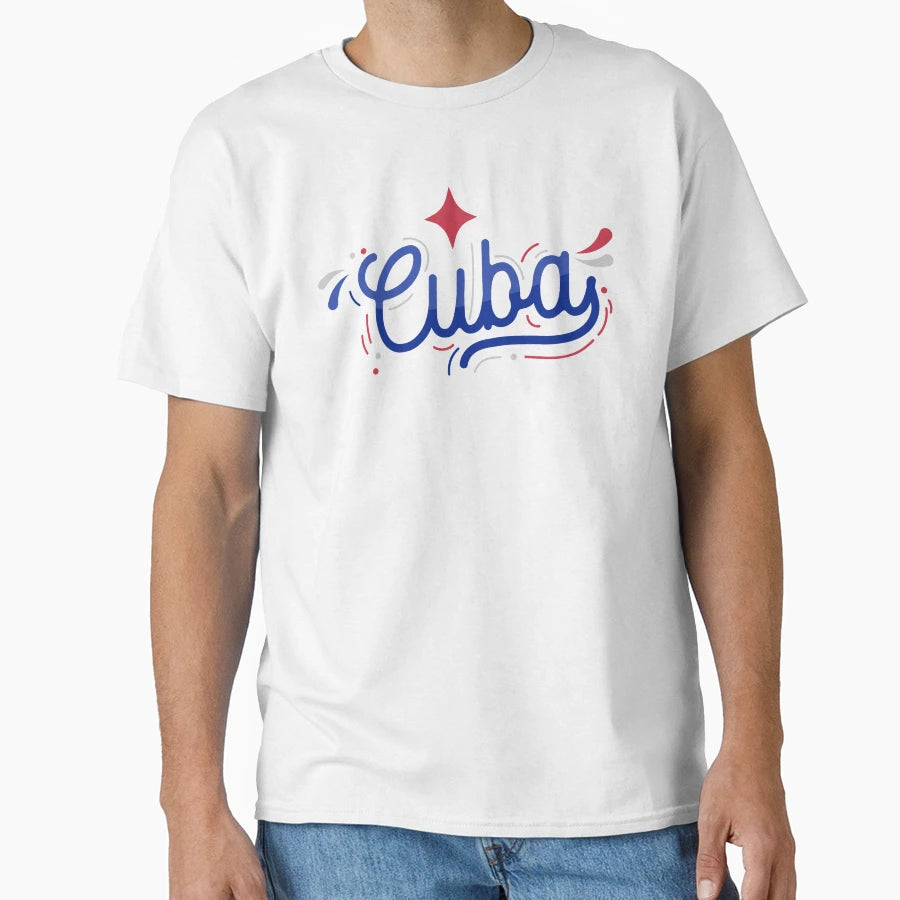 Cuba T-Shirt - Minimalist Print Men Women - T-Shirt, Sweatshirt, Hoodie