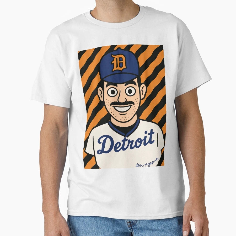 Justin Verlander Detroit Tigers T-Shirt - Minimalist Print Men Women - T-Shirt, Sweatshirt, Hoodie
