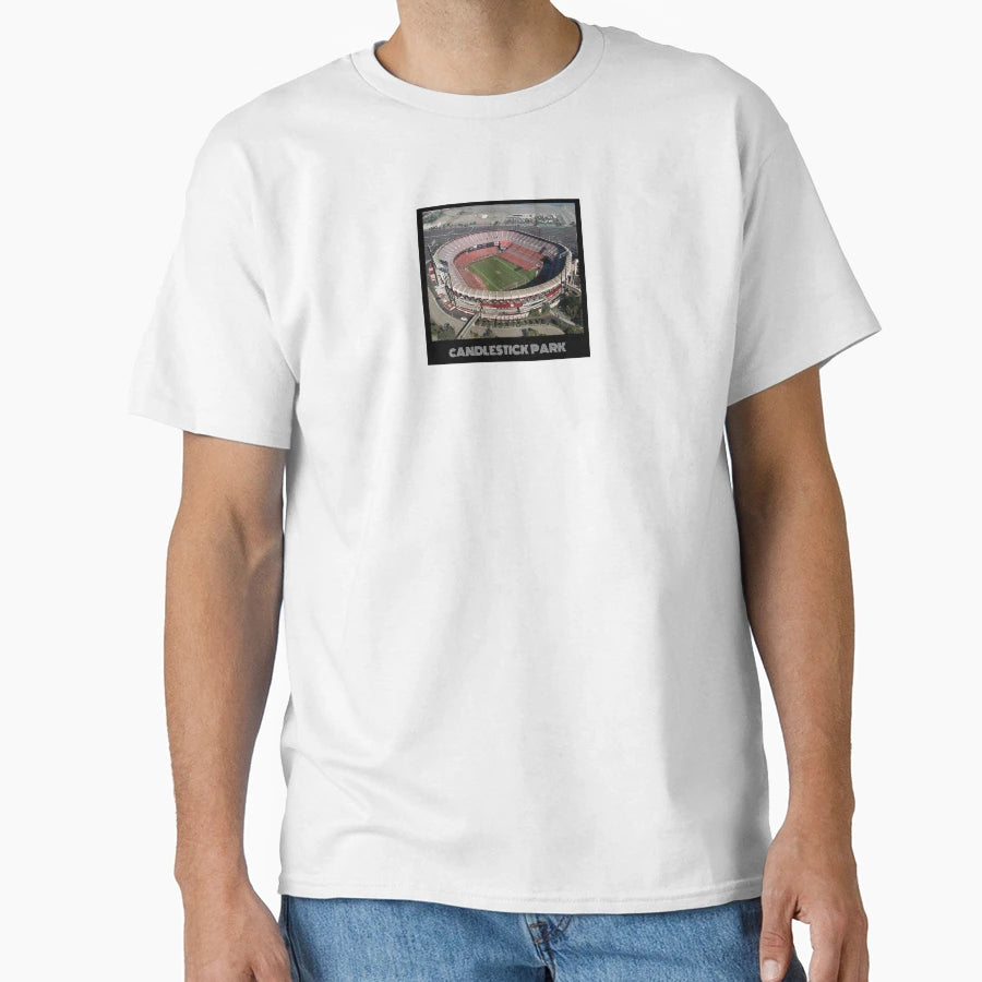 Candlestick Park Gold T-Shirt - Unique Graphic for Adults - T-Shirt, Sweatshirt, Hoodie