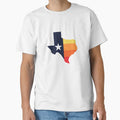 Texas Stros Sunrise T-Shirt - Fun Novelty Design Men Women - T-Shirt, Sweatshirt, Hoodie