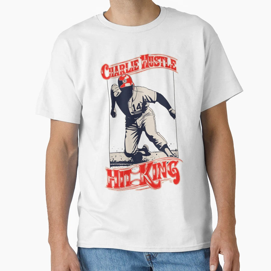 Legacy Pete Rose Baseballs Hit King T-Shirt - Novelty Apparel Unisex - T-Shirt, Sweatshirt, Hoodie