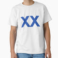 Xxc Typography Blue T-Shirt - Aesthetic Graphic Unisex - T-Shirt, Sweatshirt, Hoodie