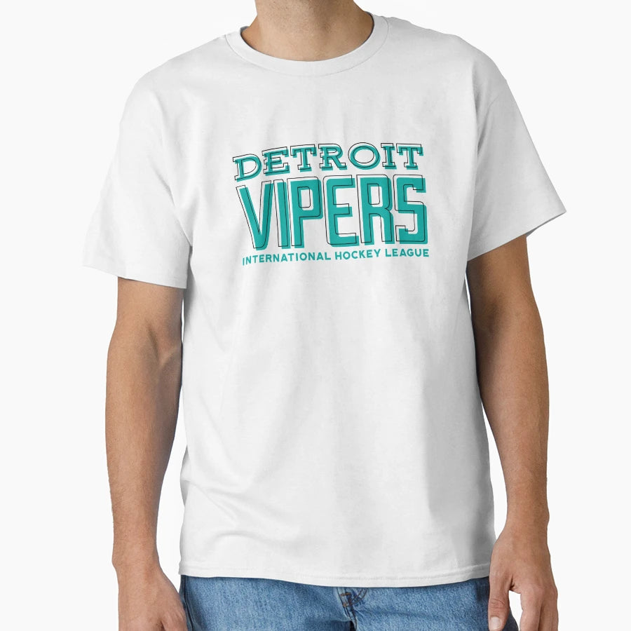 Detroit Vipers T-Shirt - Graphic Print Unisex - T-Shirt, Sweatshirt, Hoodie