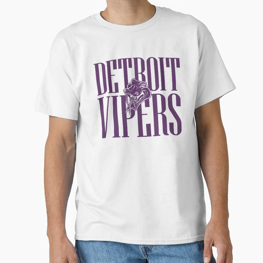 Detroit Vipers T-Shirt - Aesthetic Graphic Unisex - T-Shirt, Sweatshirt, Hoodie