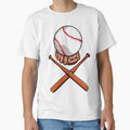 Baseball Pattern T-Shirt - Minimalist Print for Adults - T-Shirt, Sweatshirt, Hoodie