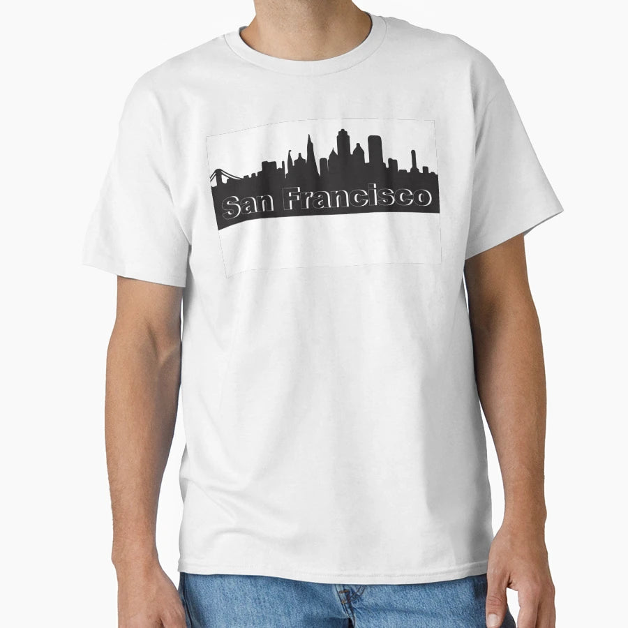 San Fransisco T-Shirt - Minimalist Print Men Women - T-Shirt, Sweatshirt, Hoodie