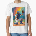 Mid Century Baseball Art Sports Wall Decor T-Shirt - Novelty Apparel Unisex - T-Shirt, Sweatshirt, Hoodie