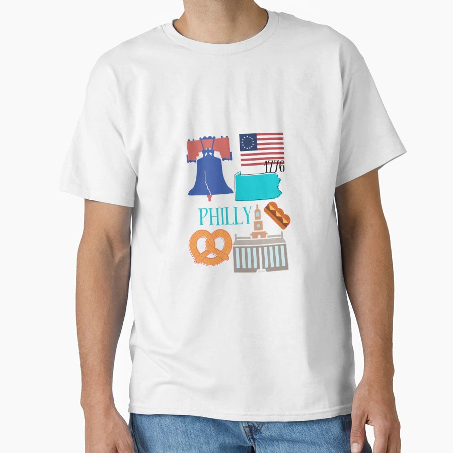 Philadelphia T-Shirt - Fun Novelty Design for Adults - T-Shirt, Sweatshirt, Hoodie