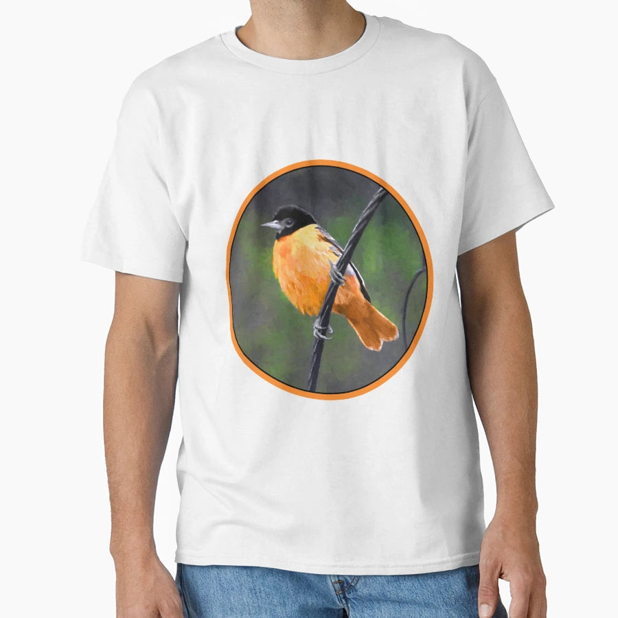 Baltimore Oriole T-Shirt - Novelty Apparel for Adults - T-Shirt, Sweatshirt, Hoodie