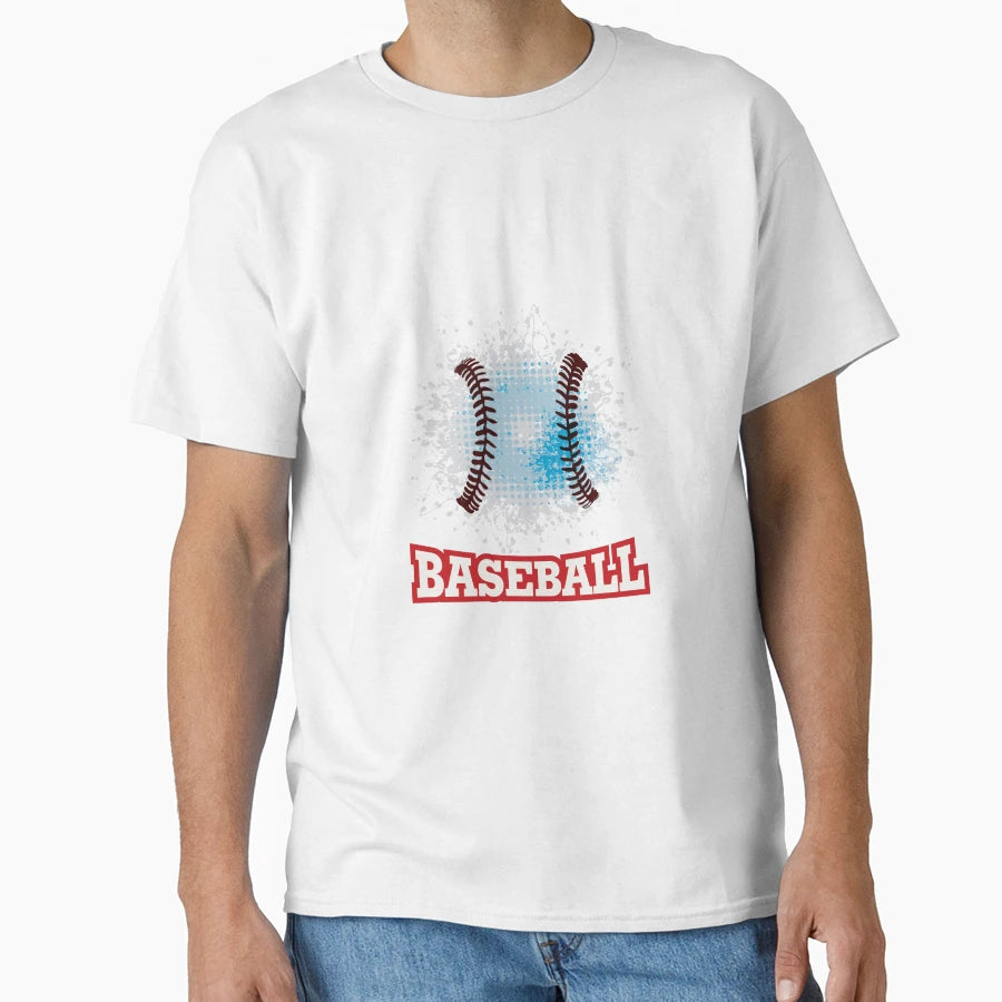 Vector Grunge Baseball T-Shirt - Graphic Print for Adults - T-Shirt, Sweatshirt, Hoodie