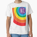 Kc Ripple T-Shirt - Minimalist Print for Adults - T-Shirt, Sweatshirt, Hoodie
