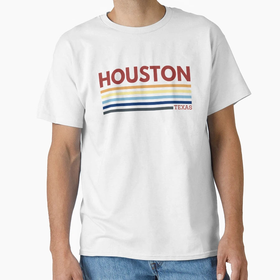 Houston Texas T-Shirt - Graphic Print for Adults - T-Shirt, Sweatshirt, Hoodie