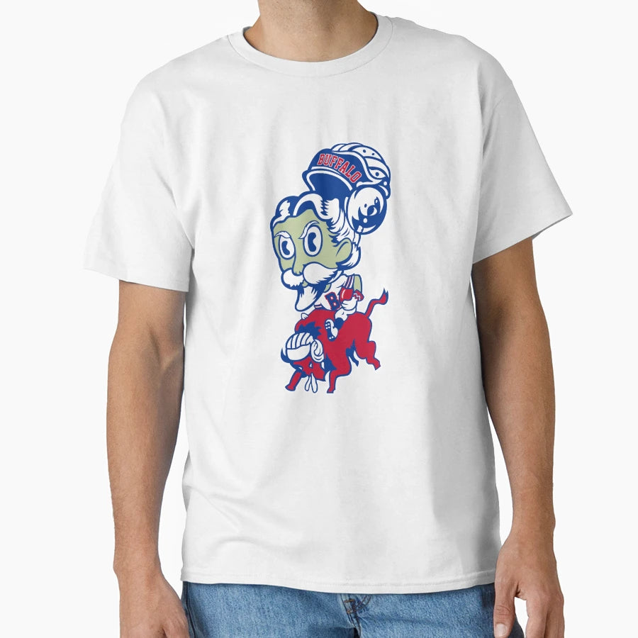 Buffalo Bill Logo T-Shirt - Graphic Print for Adults - T-Shirt, Sweatshirt, Hoodie
