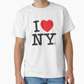 I Love Ny Logo T-Shirt - Aesthetic Graphic Unisex - T-Shirt, Sweatshirt, Hoodie