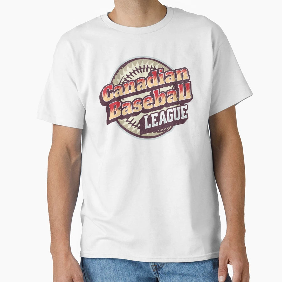 Canadian Baseball League T-Shirt - Custom Art Print Men Women - T-Shirt, Sweatshirt, Hoodie