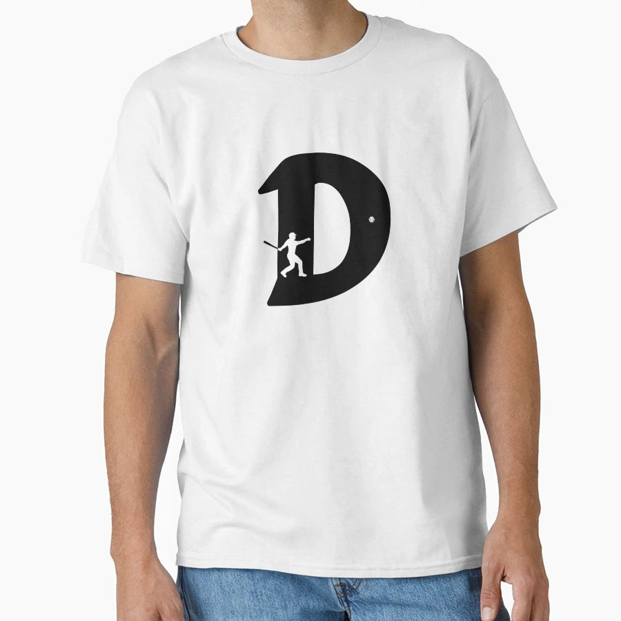 Personalized Baseball Initial D T-Shirt - Graphic Print Men Women - T-Shirt, Sweatshirt, Hoodie