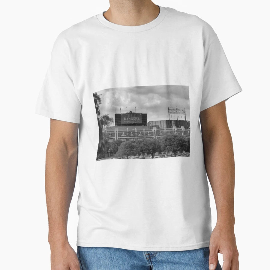 Texas Ranger Stadium T-Shirt - Streetwear Style for Adults - T-Shirt, Sweatshirt, Hoodie