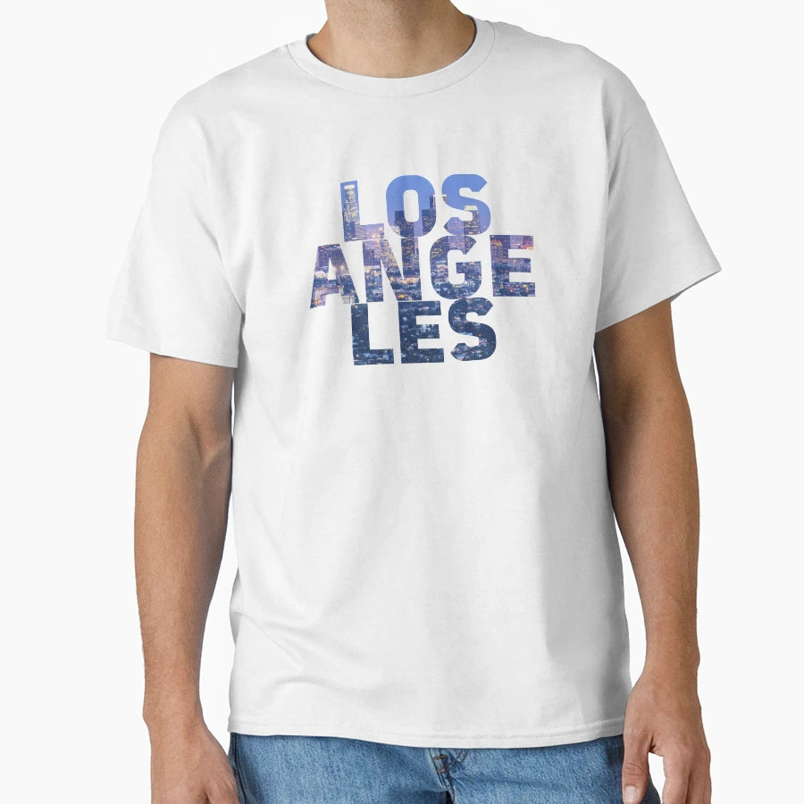 La Skyline T-Shirt - Minimalist Print Men Women - T-Shirt, Sweatshirt, Hoodie