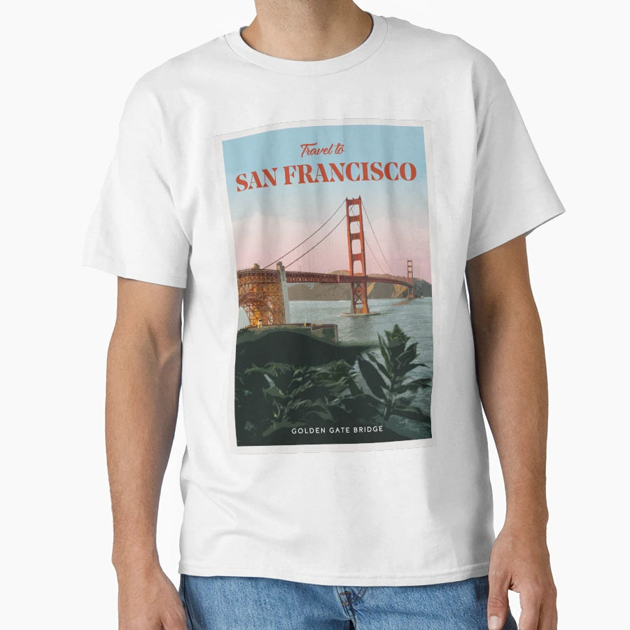 San Francisco T-Shirt - Casual Everyday Wear Unisex - T-Shirt, Sweatshirt, Hoodie