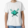 Crossed Baseball Bats T-Shirt - Custom Art Print Men Women - T-Shirt, Sweatshirt, Hoodie