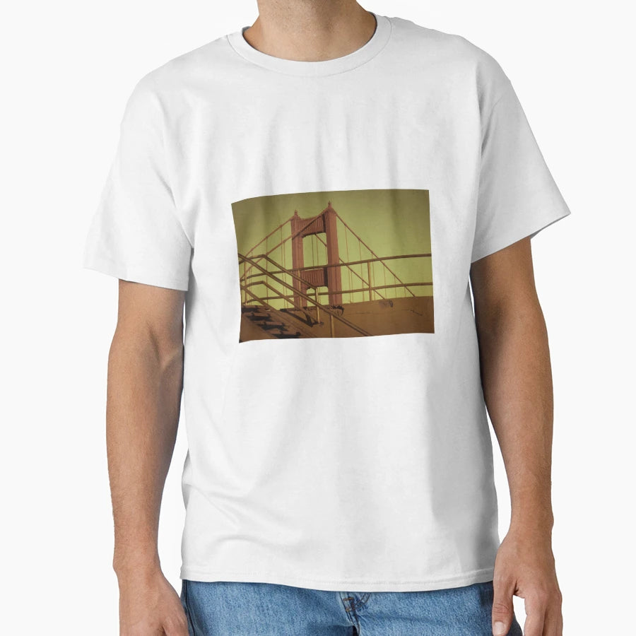 Golden Gate T-Shirt - Trendy Graphic Unisex - T-Shirt, Sweatshirt, Hoodie